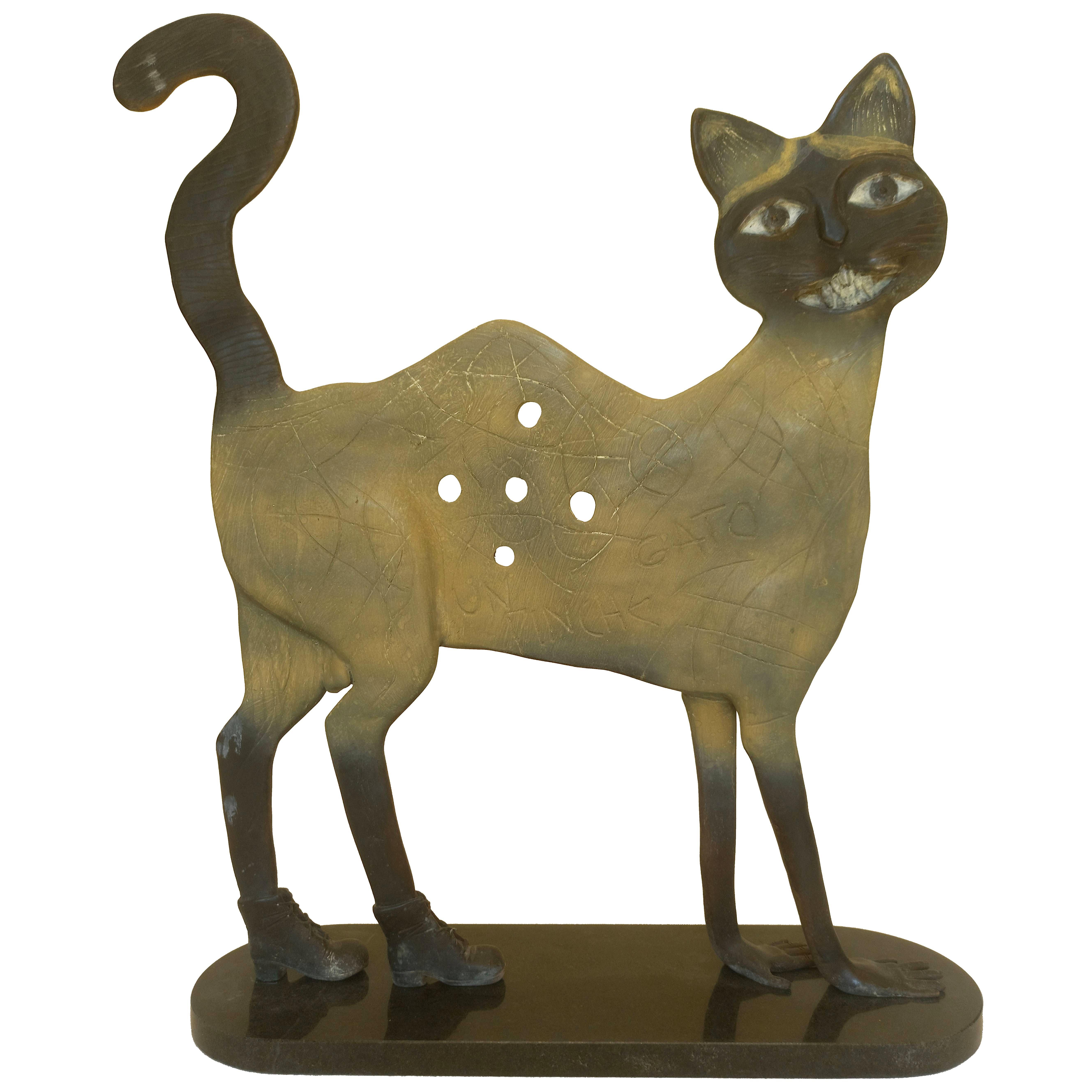 GATO SIAMES, bronce, 1/1