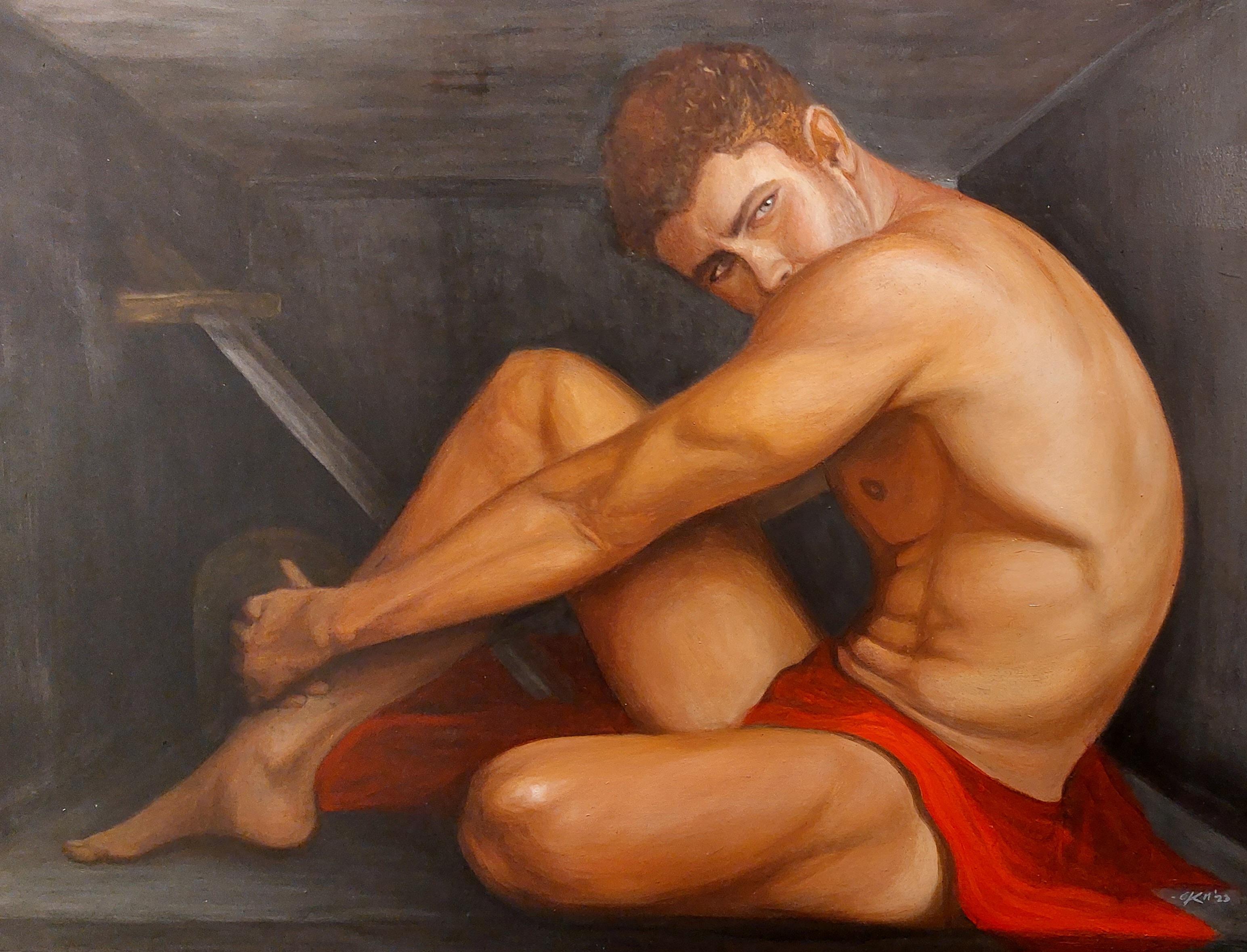 GLADIADOR, oil on canvas, 80 cm x 110 cm