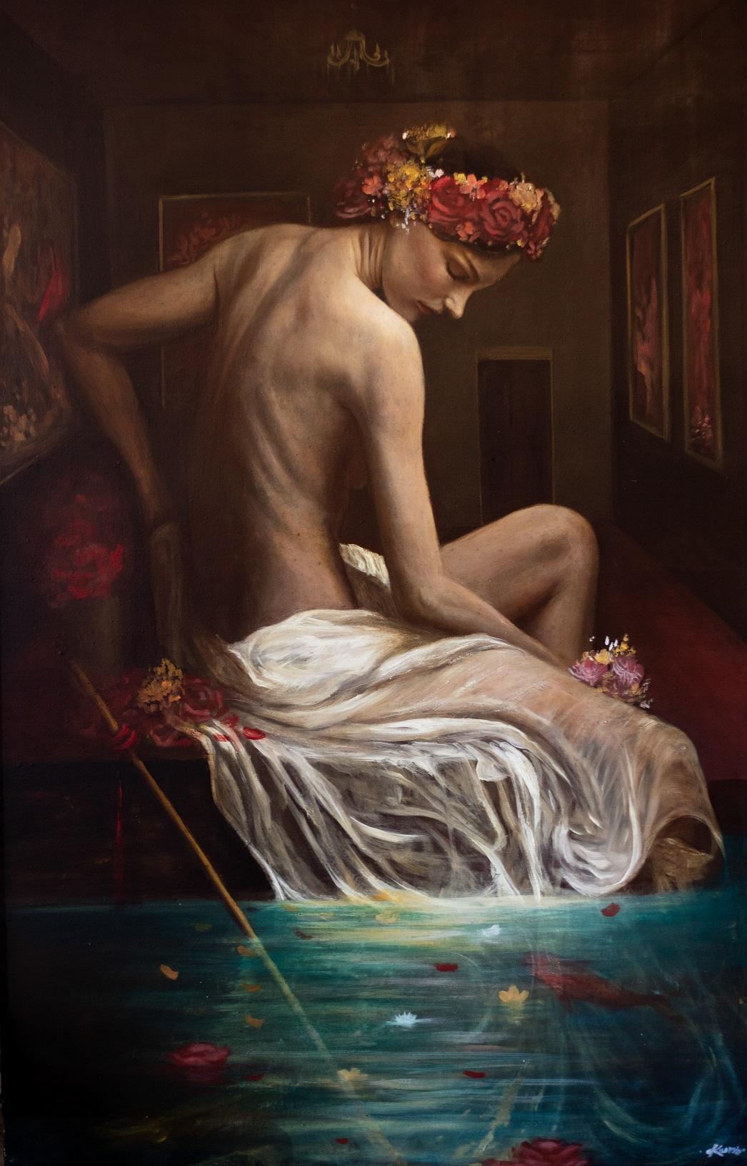 EL CUARTO DE LOS SUEÑOS, oil on canvas, 140 cm x 90 cm