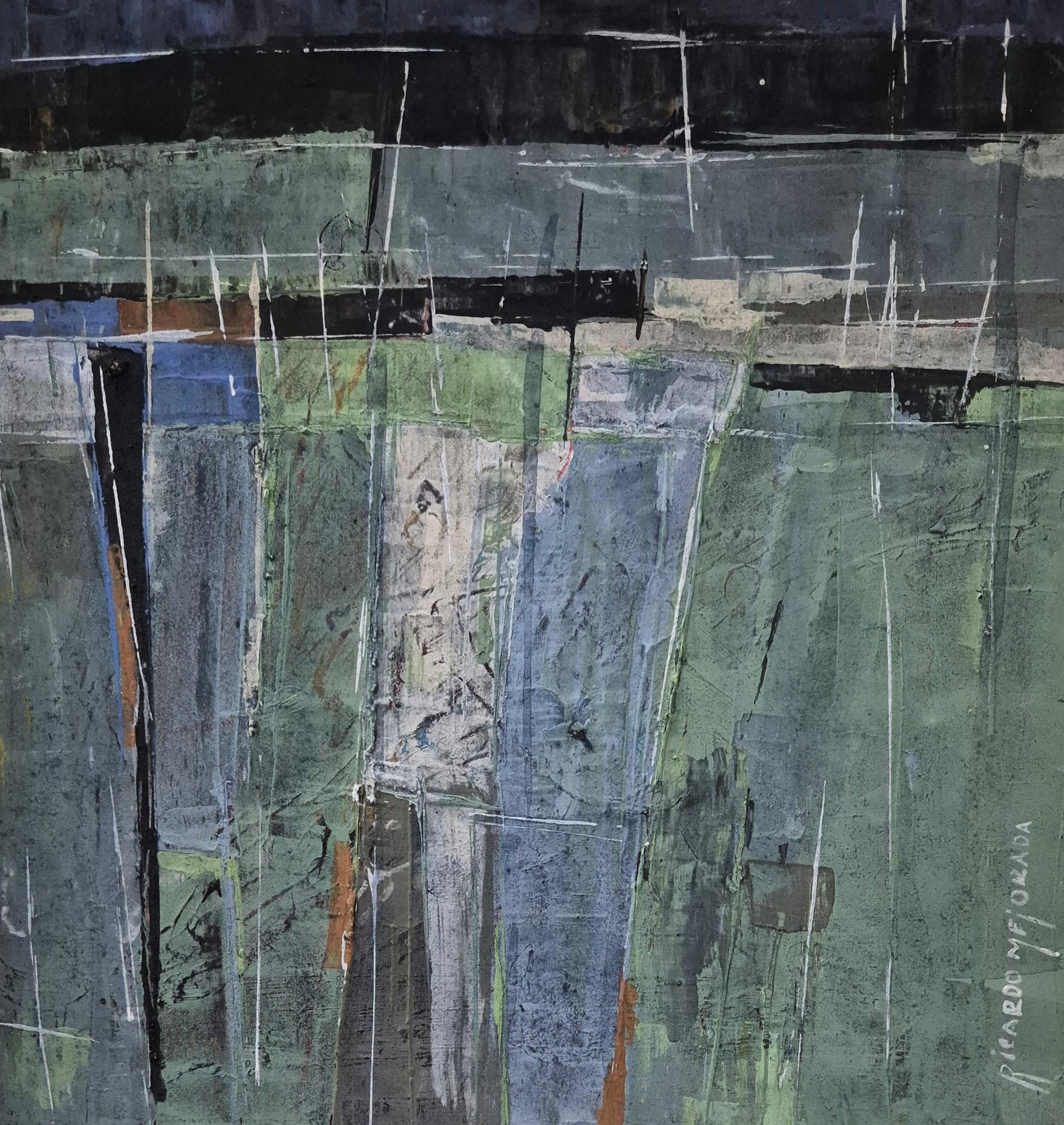 TIERRA BALDIA II, acrylic on canvas, 35 cm x 35cm