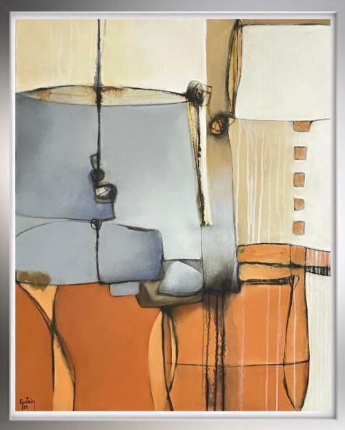 PROGRESO I, mixed media on canvas, 100 cm x 80 cm