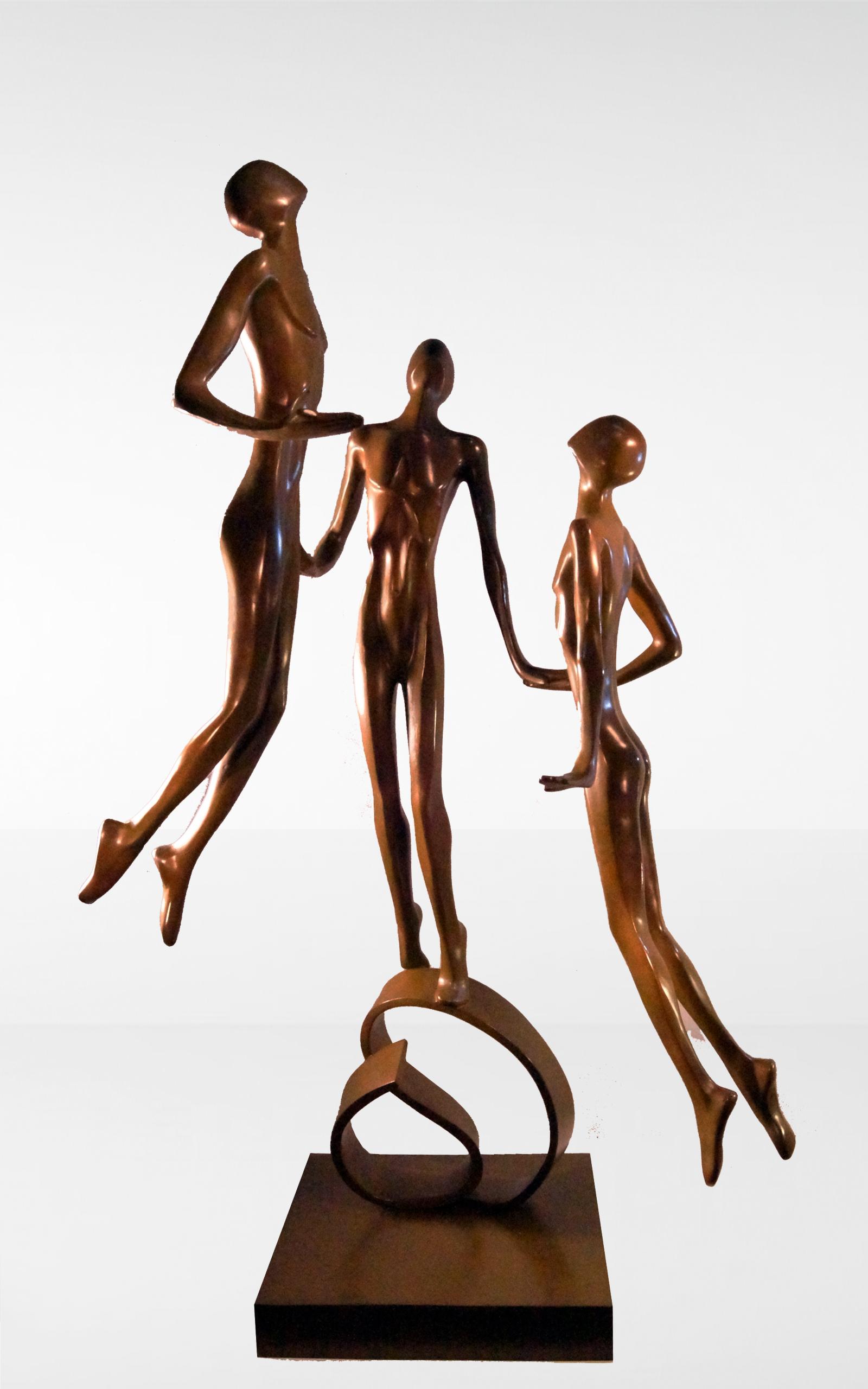 RETORNO, bronze a la cera perdida, 73 cm x 67 cm x 122 cm